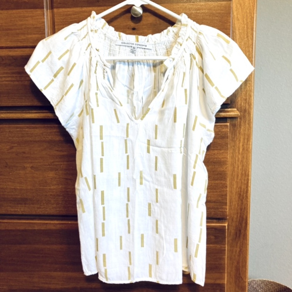 Collective Concepts Summer Top sz XS